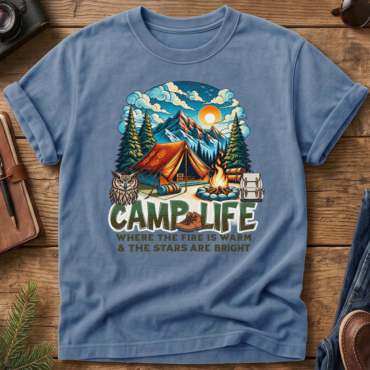 Campfire Life Tee