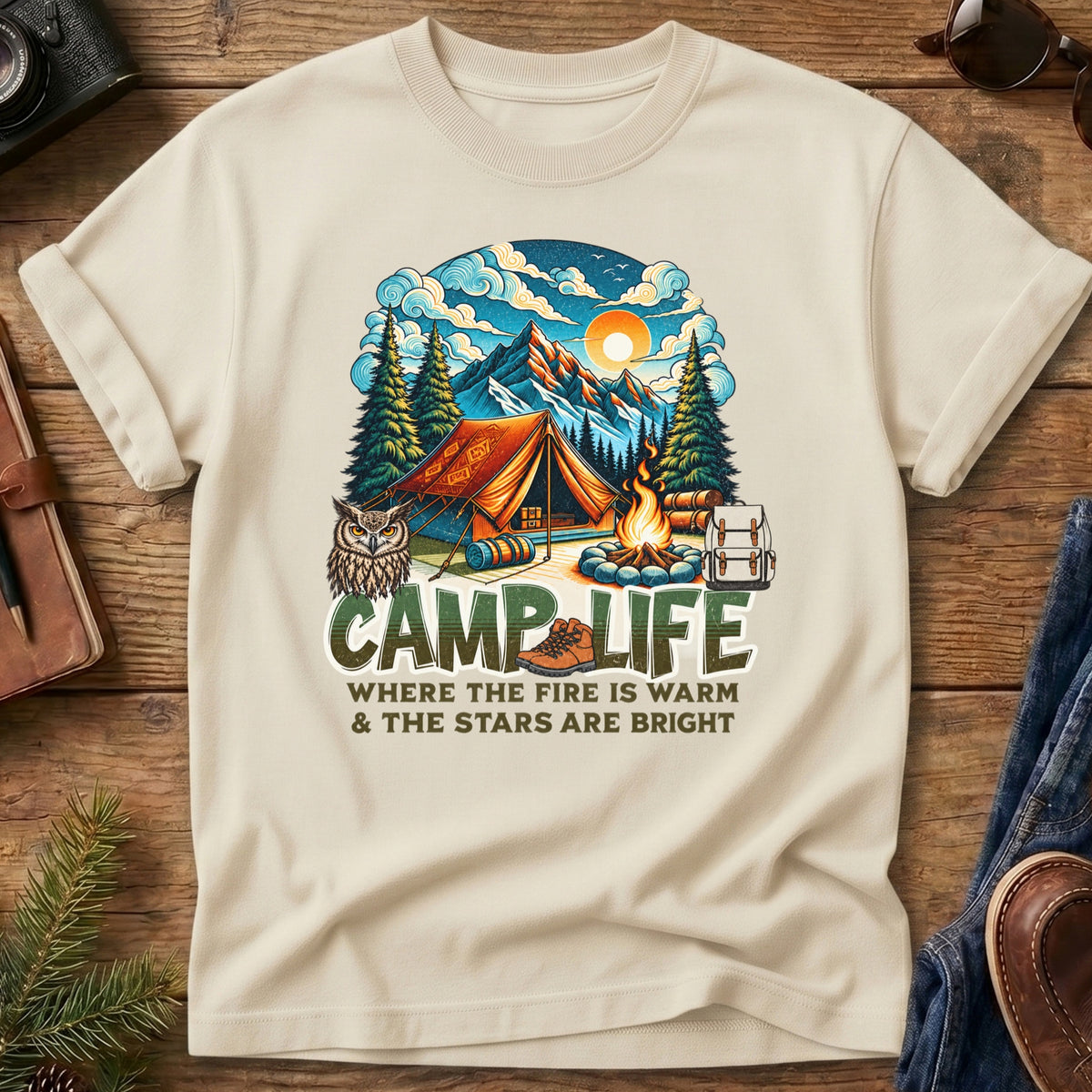 Campfire Life Tee