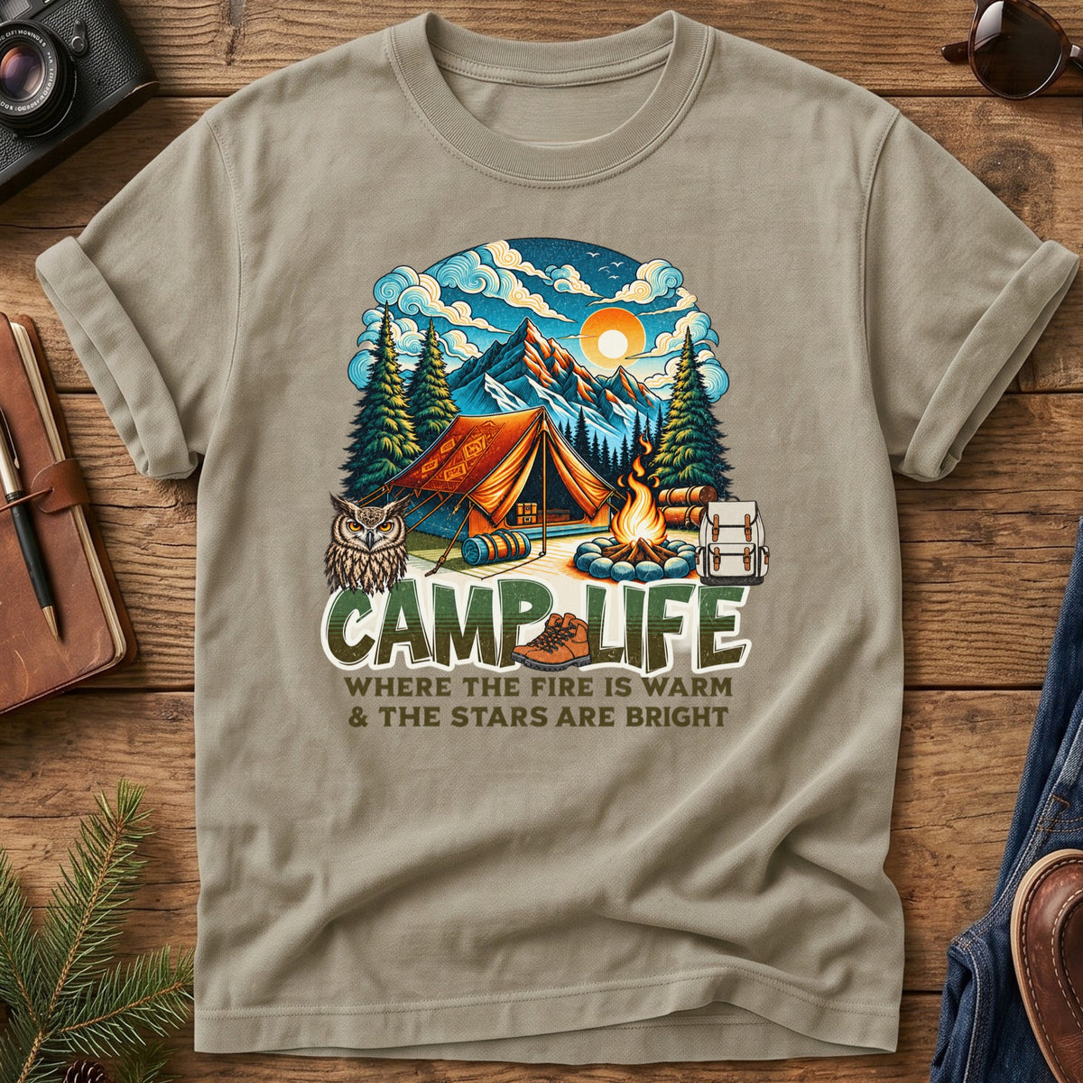 Campfire Life Tee