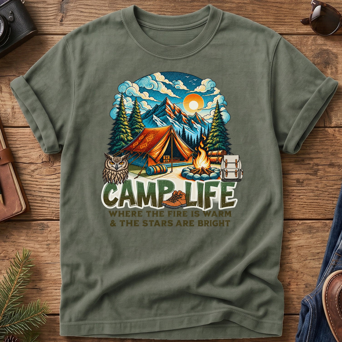 Campfire Life Tee