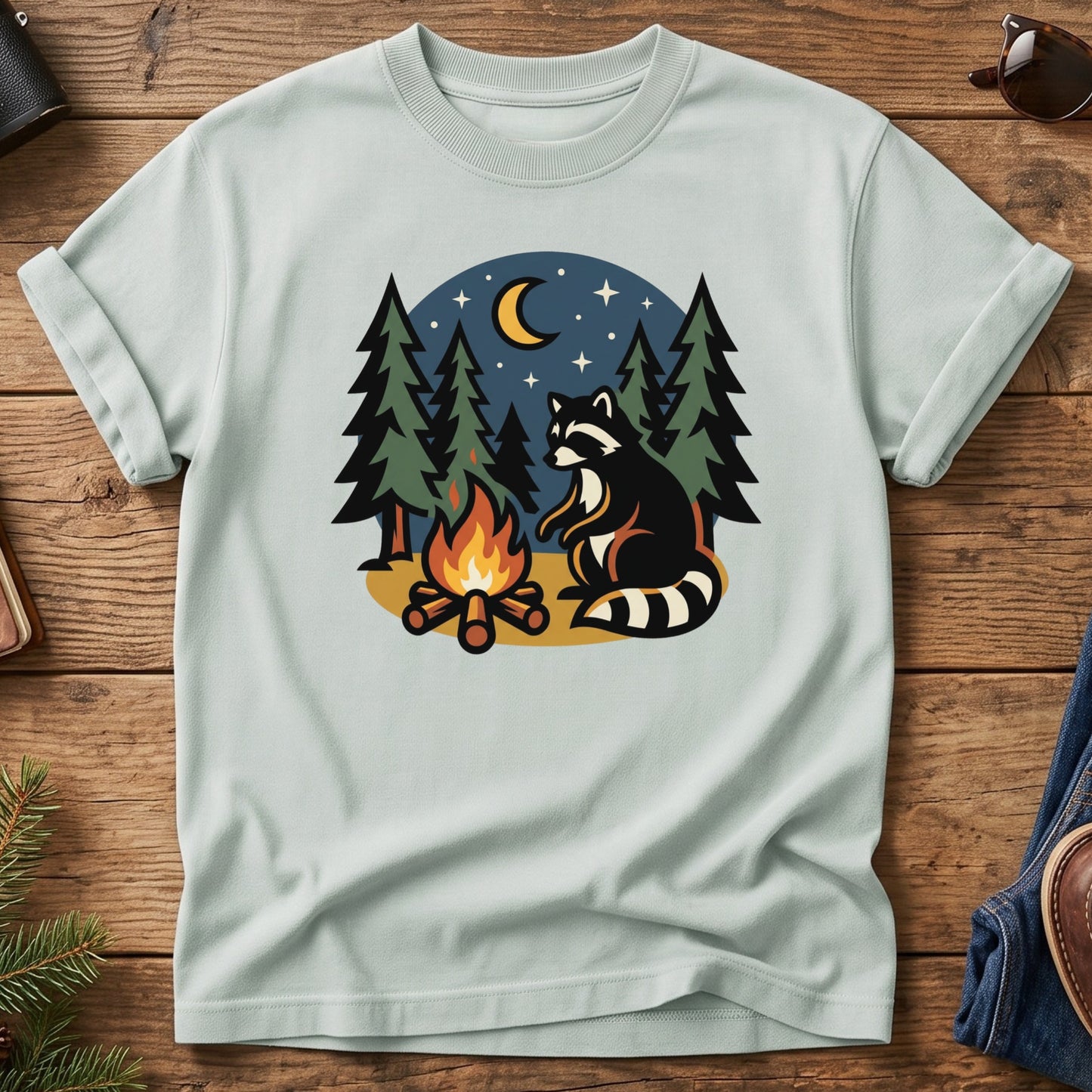 Campfire Under the Pines Tee