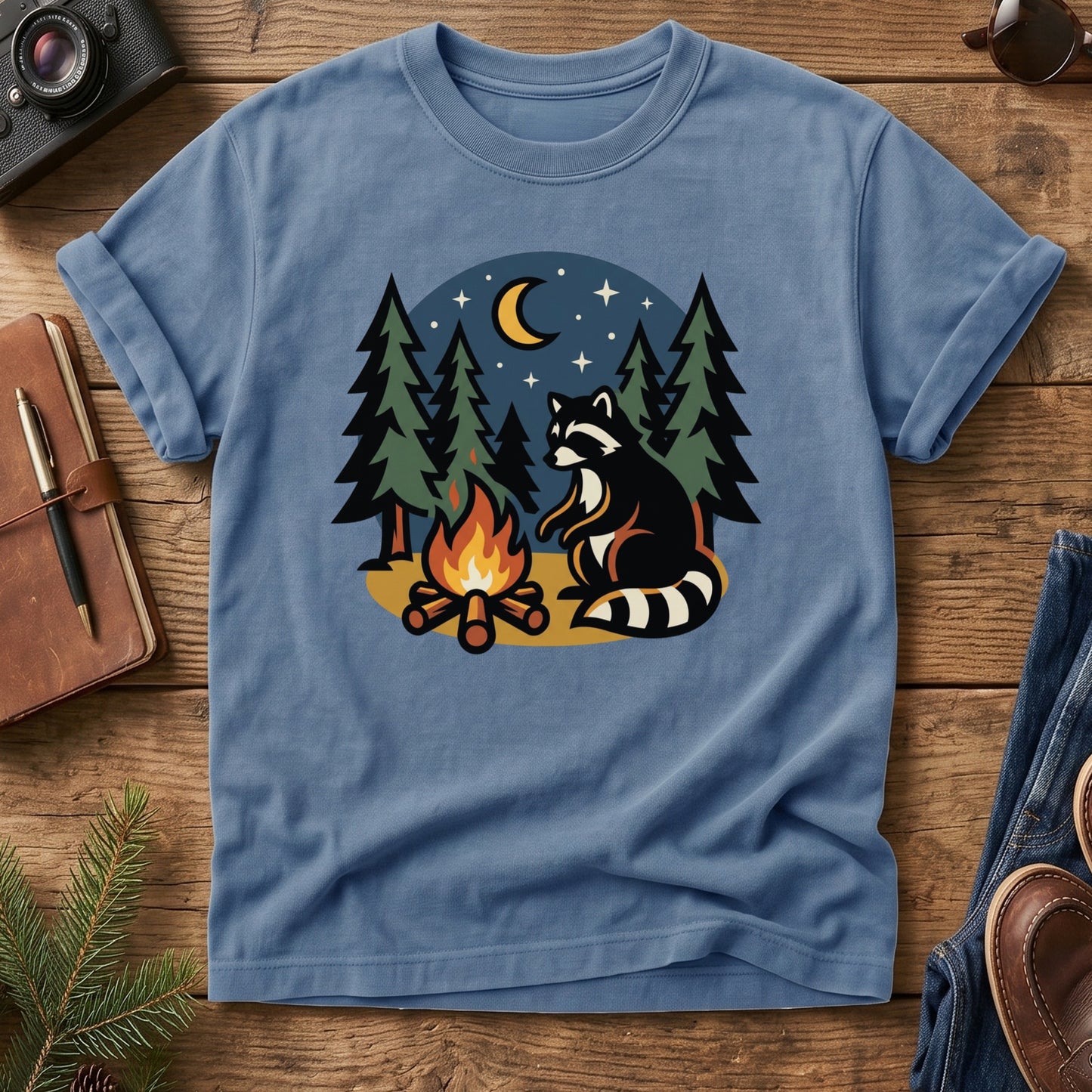 Campfire Under the Pines Tee