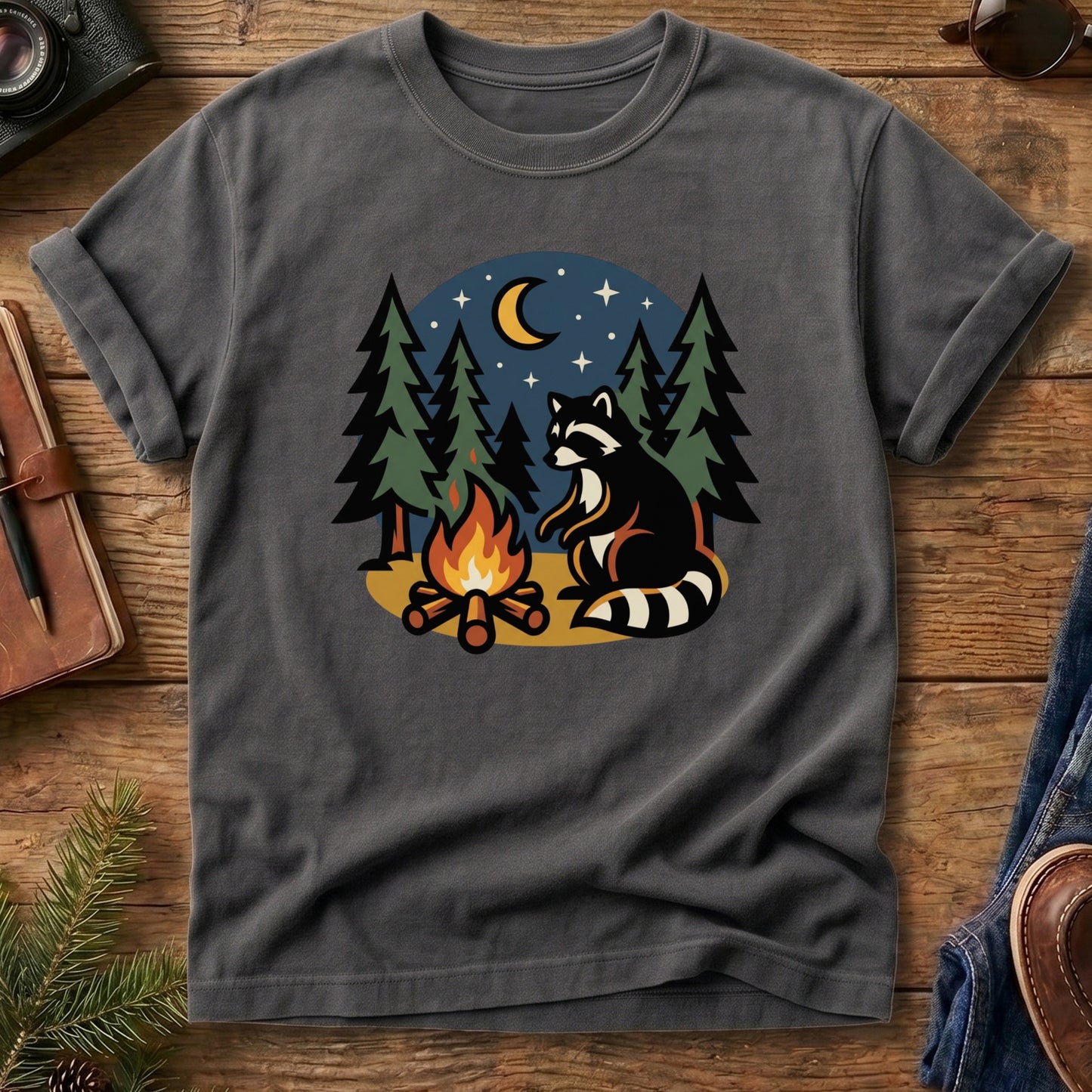 Campfire Under the Pines Tee
