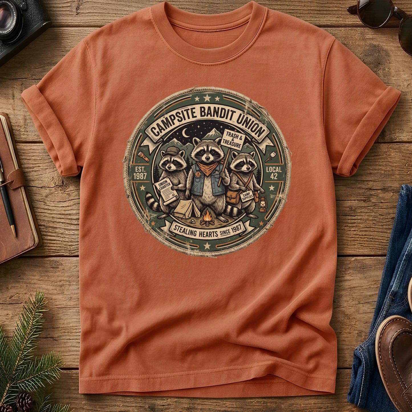 Campsite Bandit Tee