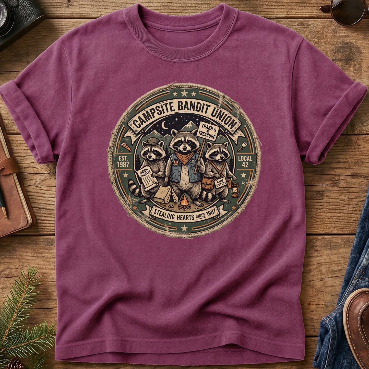 Campsite Bandit Tee