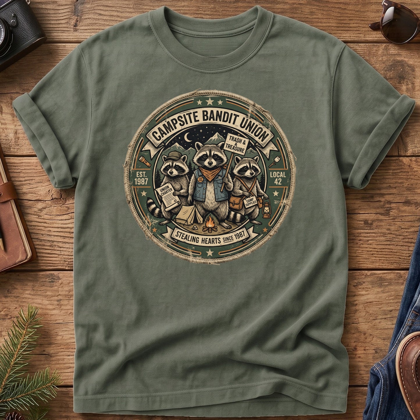 Campsite Bandit Tee