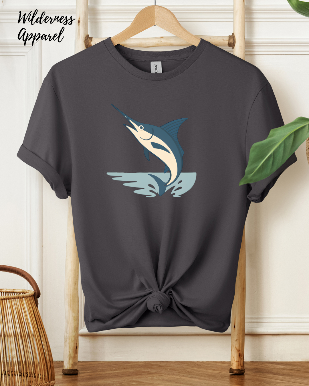 Retro Marlin Leap T-Shirt