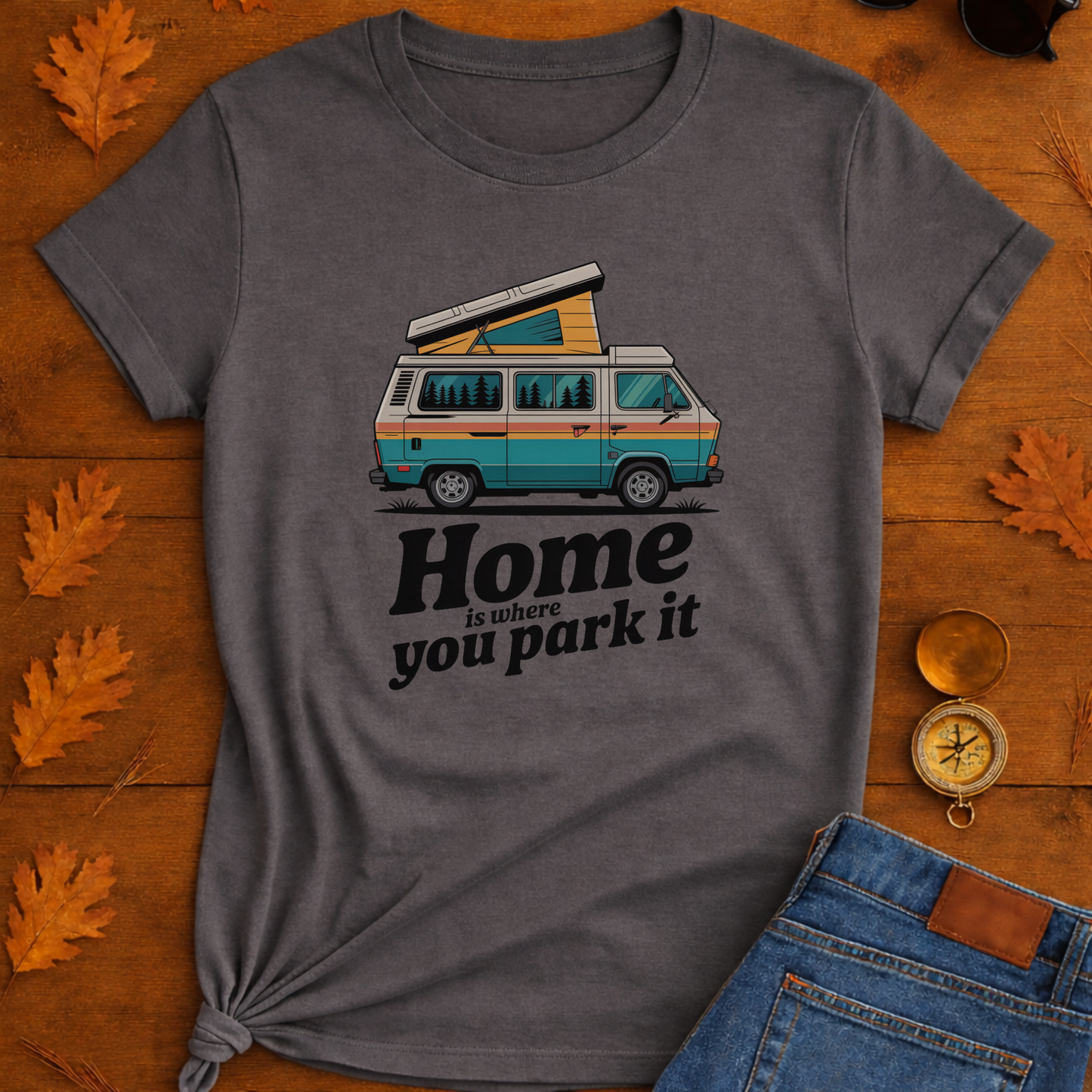 Campervan Camping Shirt