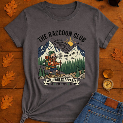 Cheerful and happily Hiker T-Shirt — Laughing Hikers