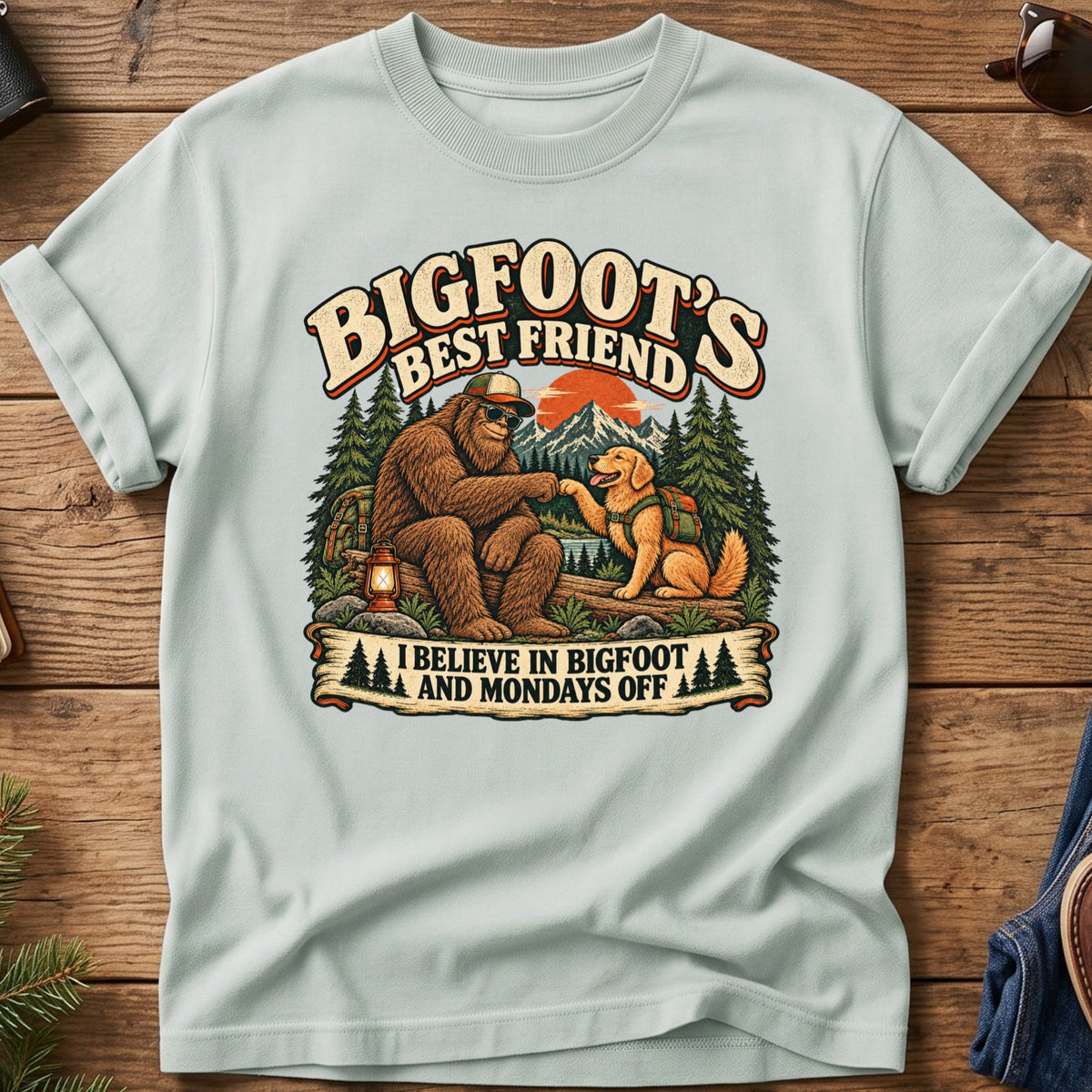 Bigfoot's Best Friend Tee