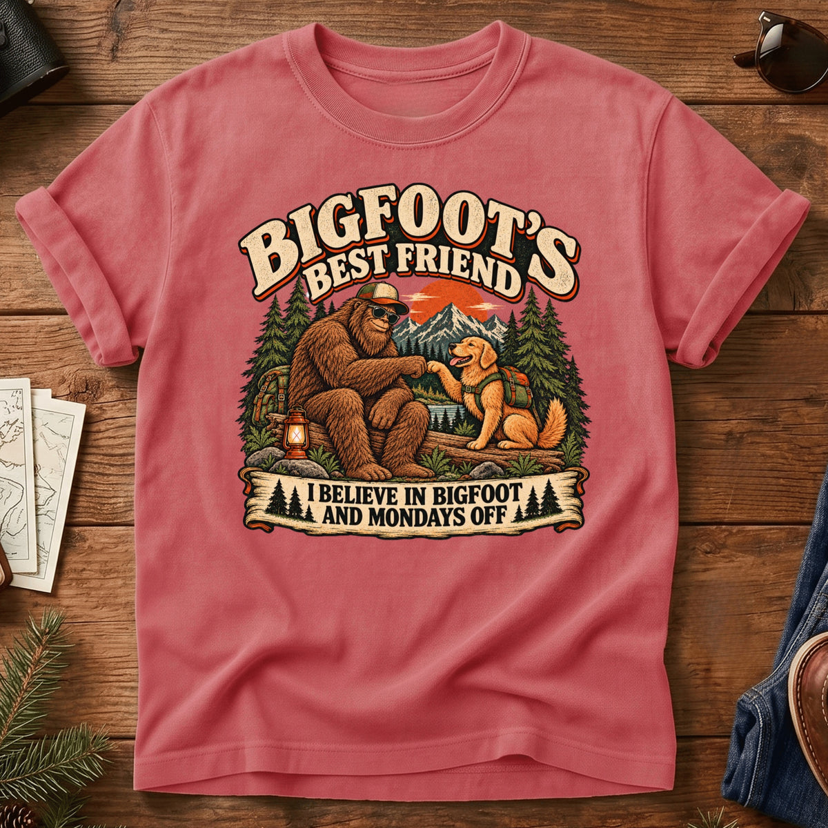 Bigfoot's Best Friend Tee