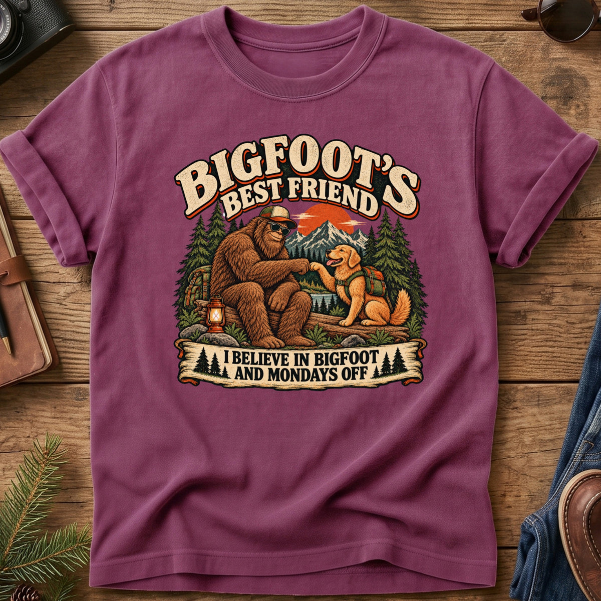 Bigfoot's Best Friend Tee