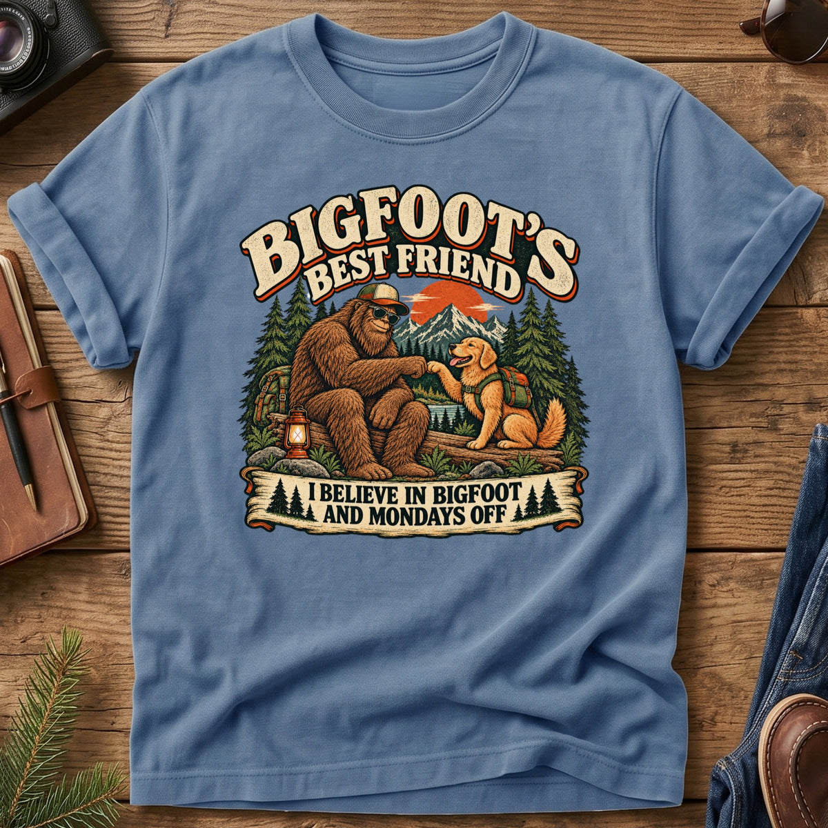 Bigfoot's Best Friend Tee