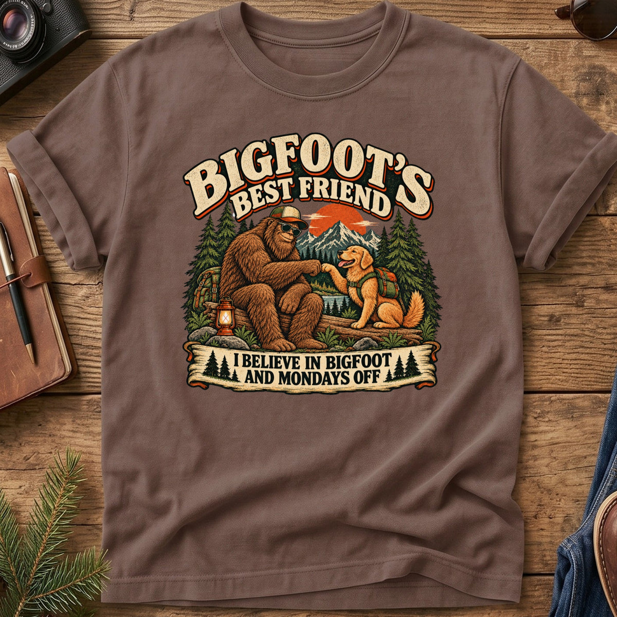 Bigfoot's Best Friend Tee
