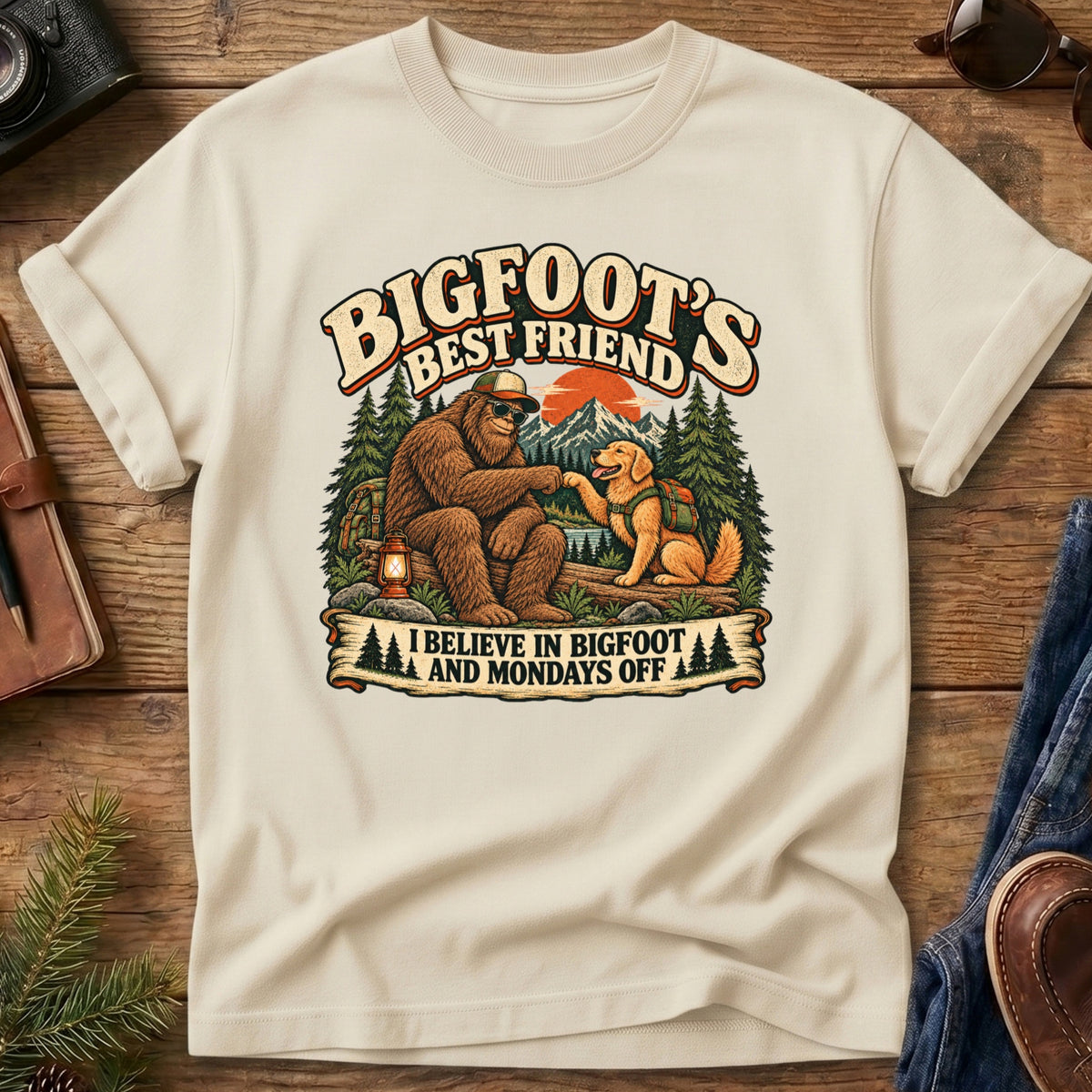 Bigfoot's Best Friend Tee