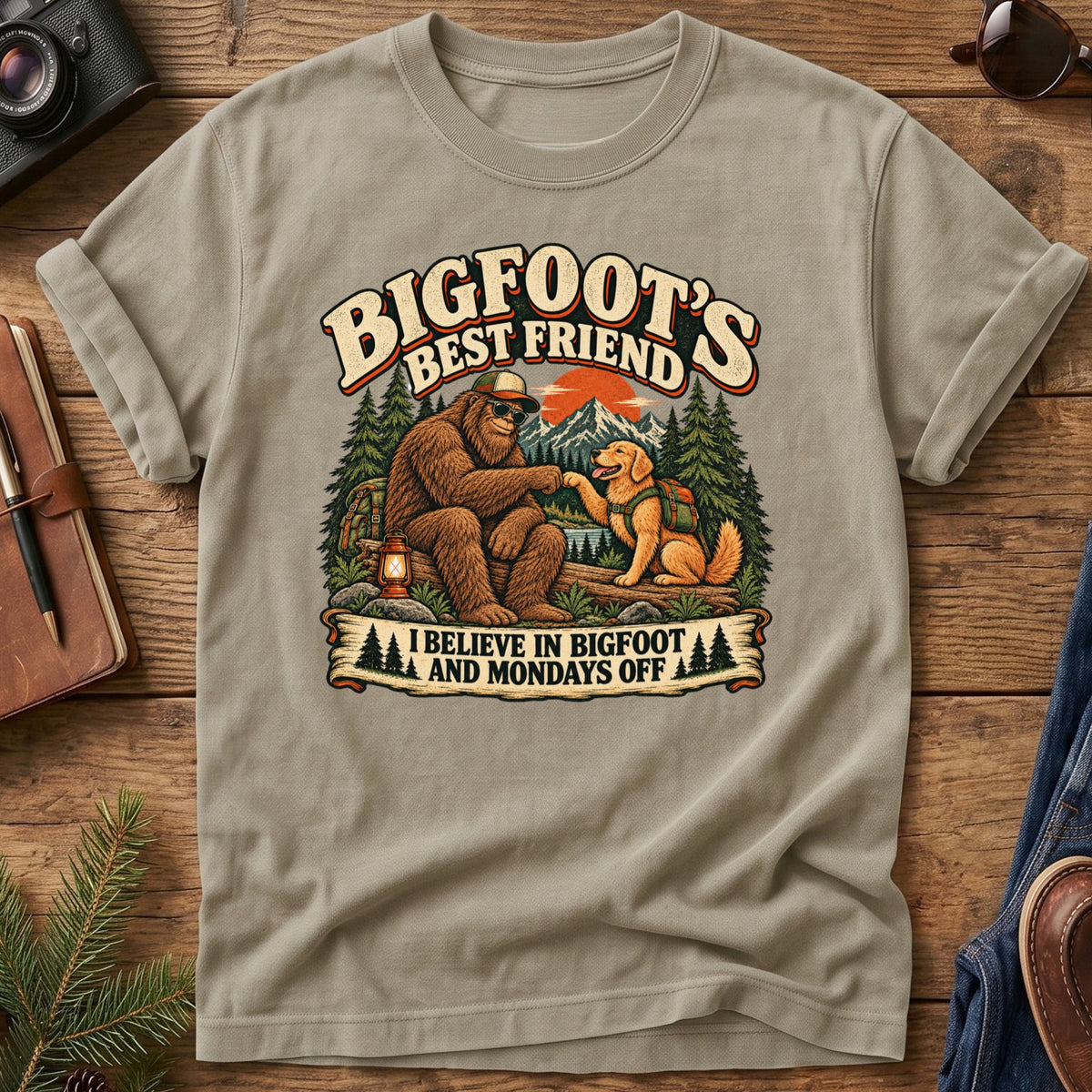 Bigfoot's Best Friend Tee