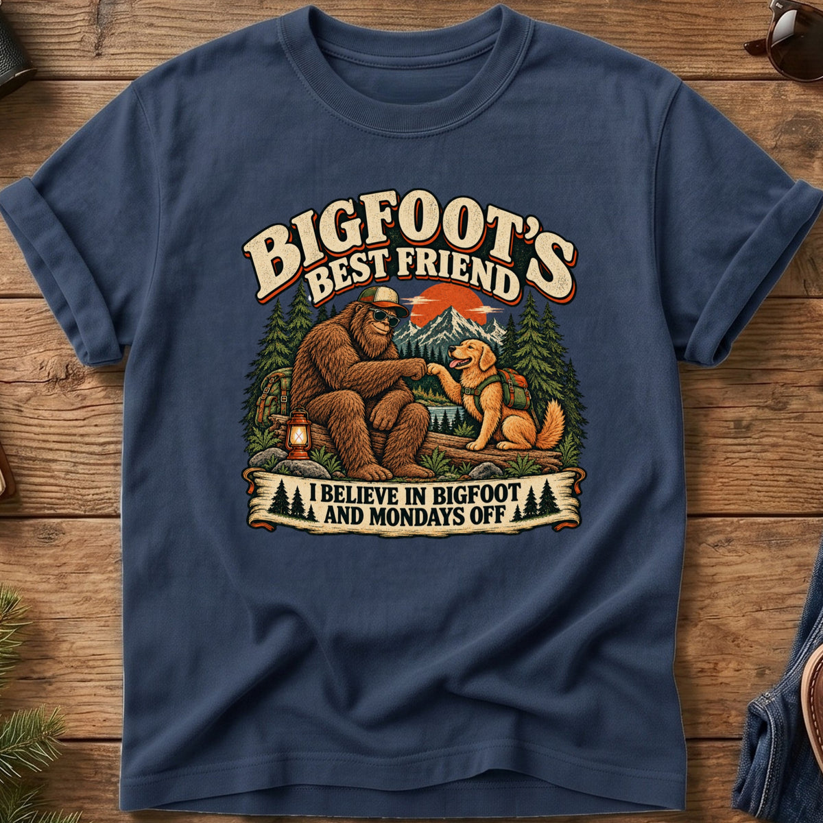Bigfoot's Best Friend Tee