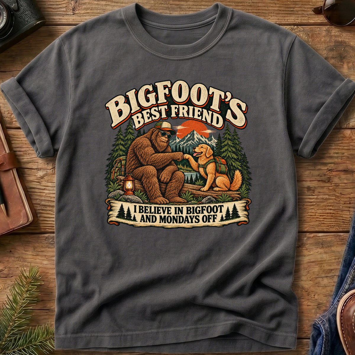 Bigfoot's Best Friend Tee