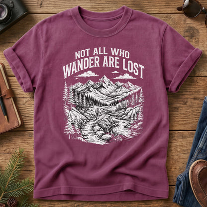 Not All Who Wanders Are Lost Tee