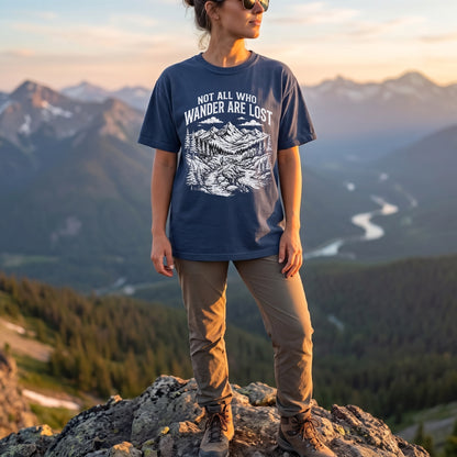 Not All Who Wanders Are Lost Tee