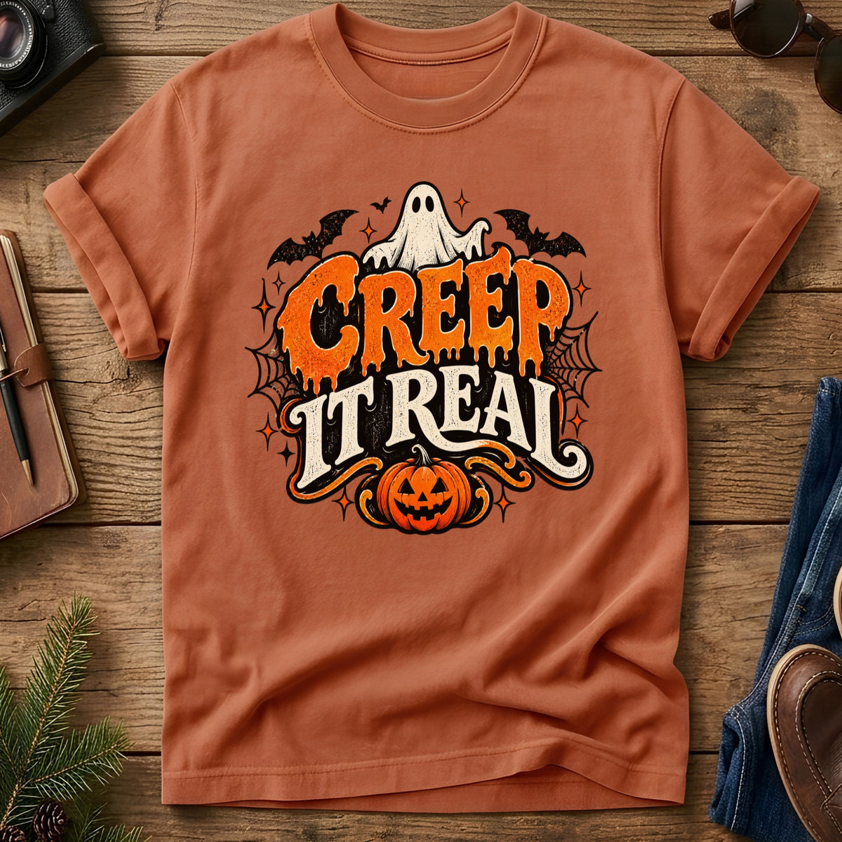 Creep It Real Halloween Tee