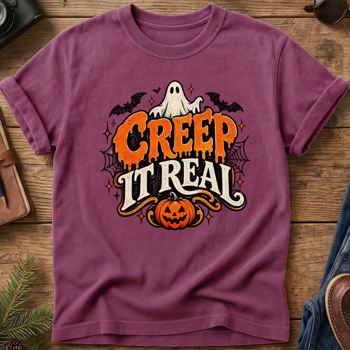 Creep It Real Halloween Tee