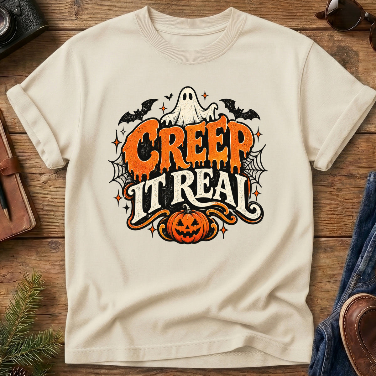 Creep It Real Halloween Tee
