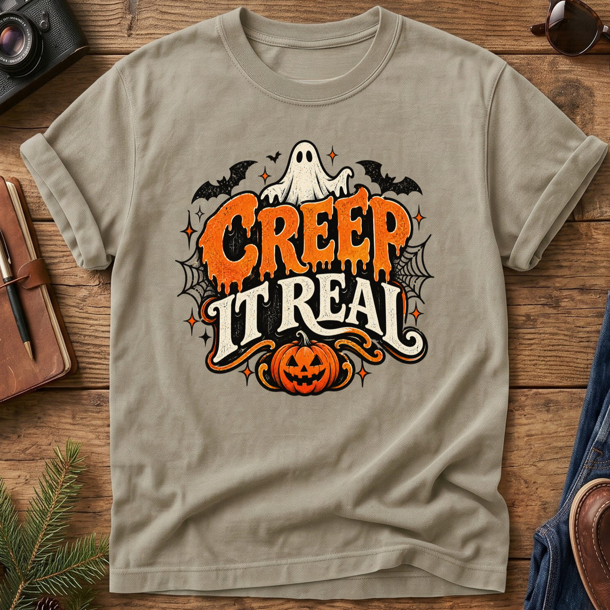 Creep It Real Halloween Tee