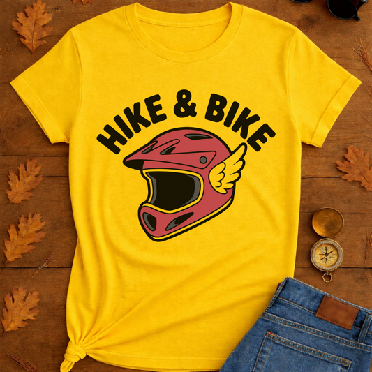 Hike & Bike Helmet Tee