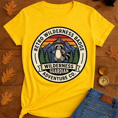 Retro Wilderness T-Shirt — Outdoor Hiking