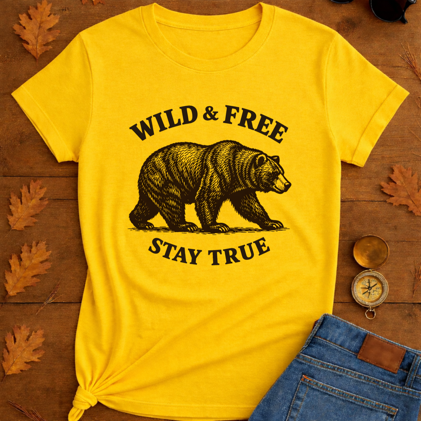 Wild and Free Bear Explore T-Shirt