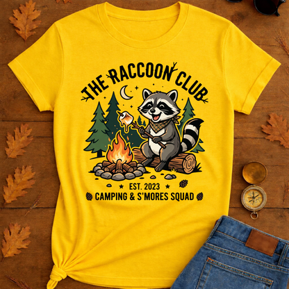 The raccoon camping  T-Shirt
