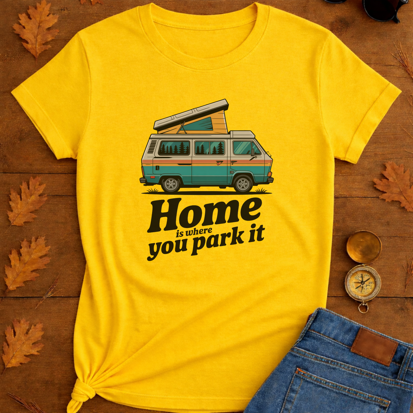 Campervan Camping Shirt