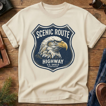 Eagle Highway Sign Tee