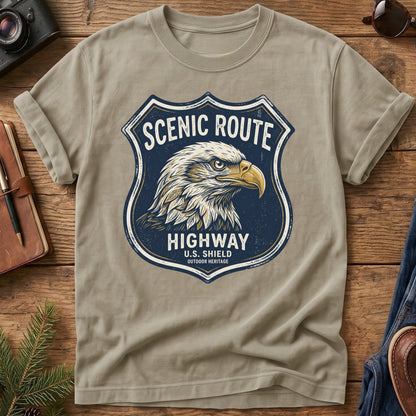 Eagle Highway Sign Tee