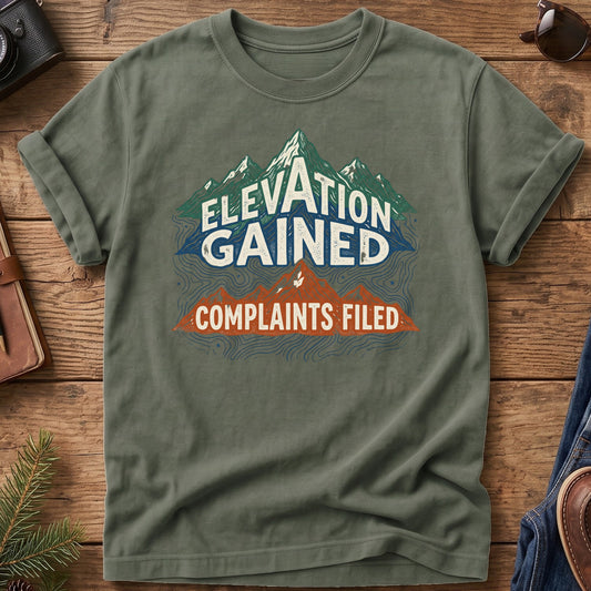 Elevation Gained Tee – graphic tee