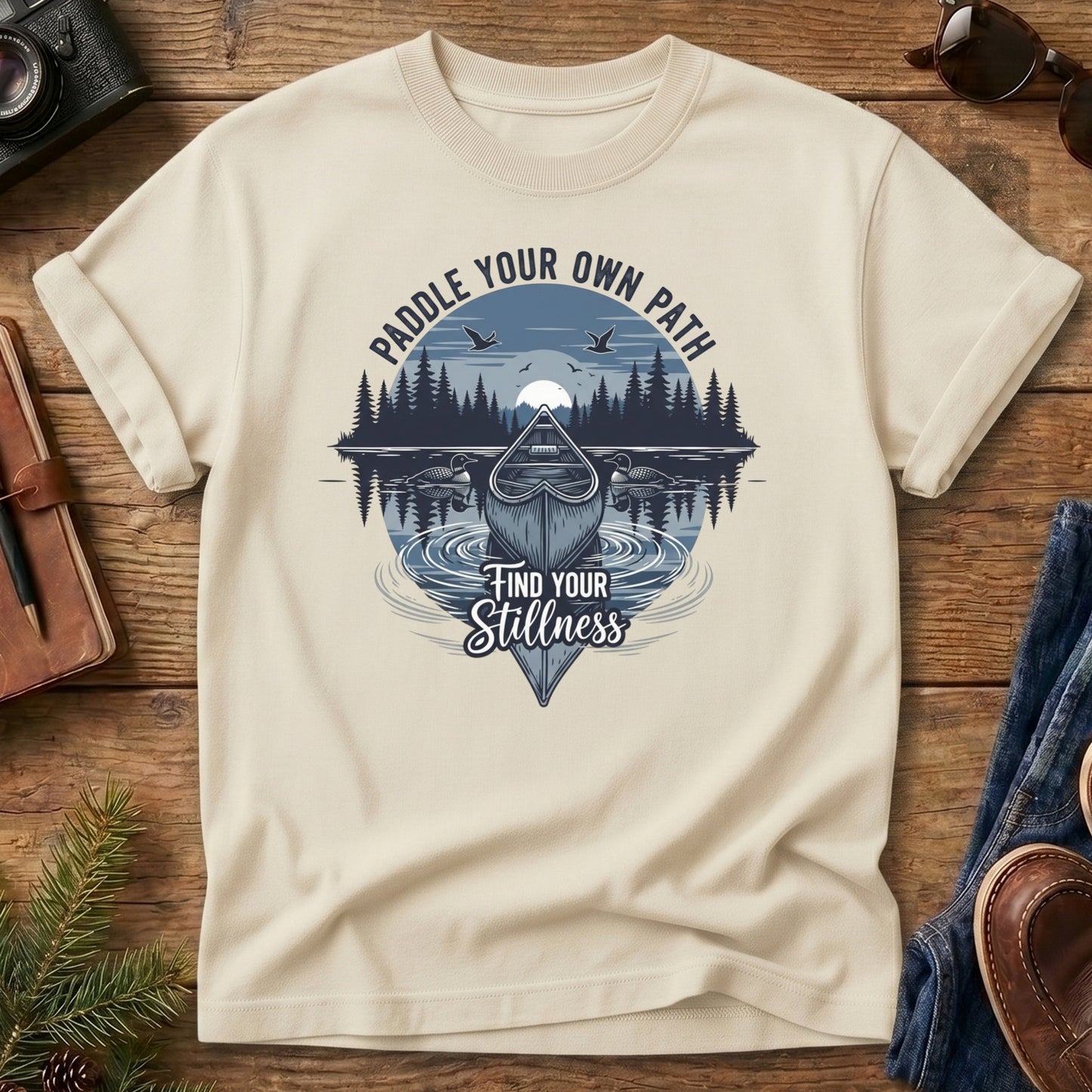 Explore Your Own Path Mountain Tee