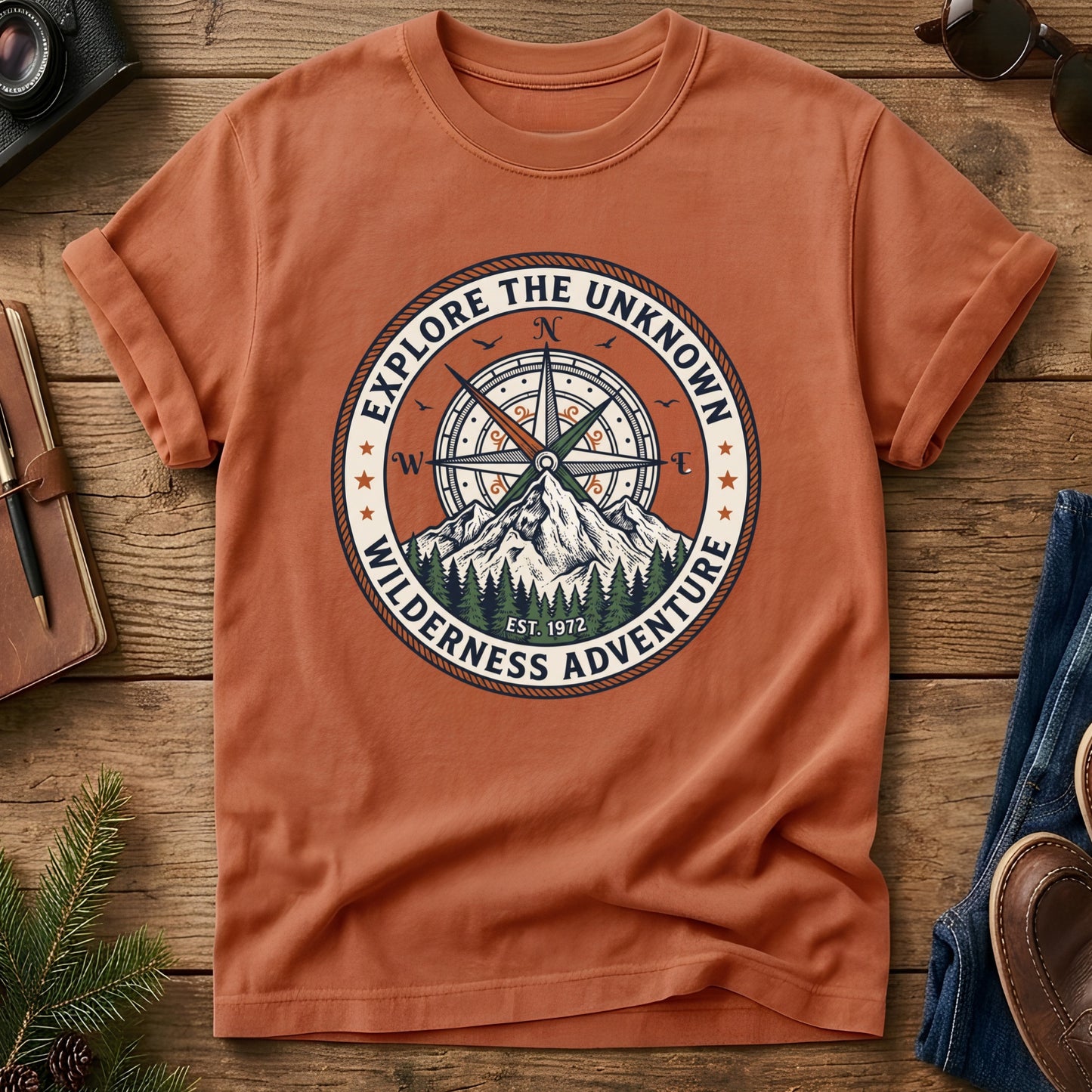 Explore the Unknown Wilderness Tee