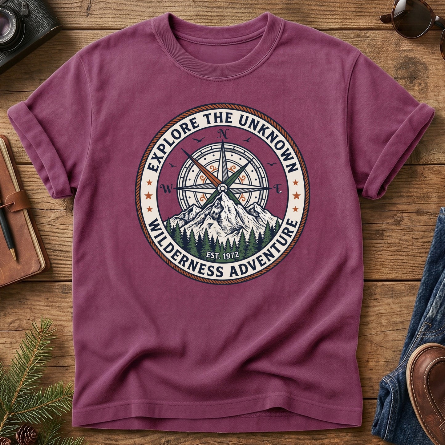 Explore the Unknown Wilderness Tee