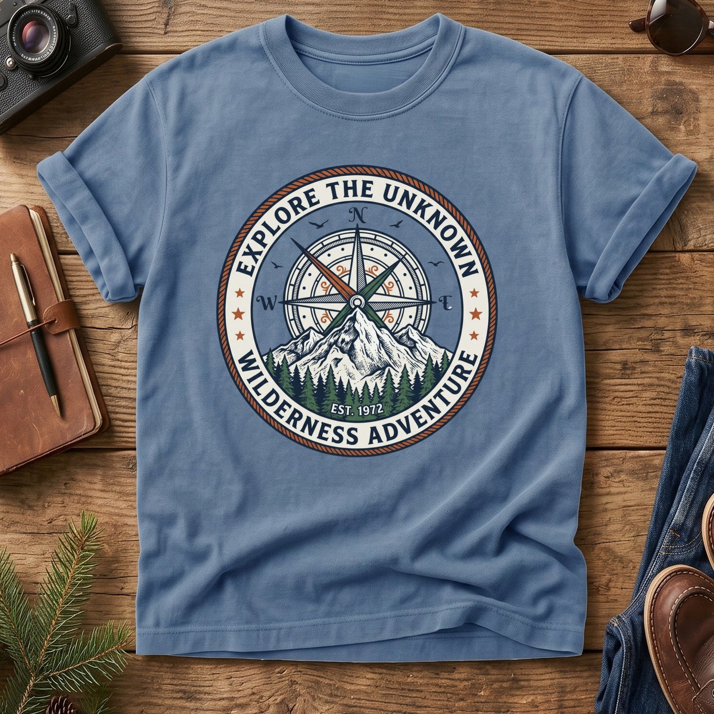 Explore the Unknown Wilderness Tee