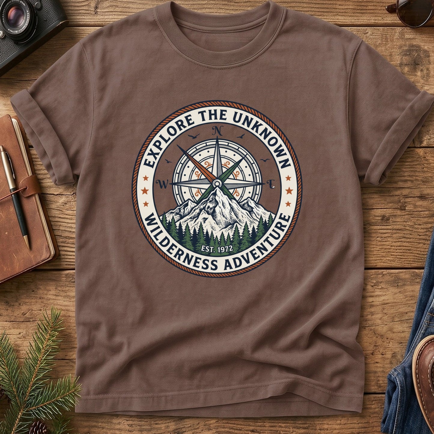 Explore the Unknown Wilderness Tee