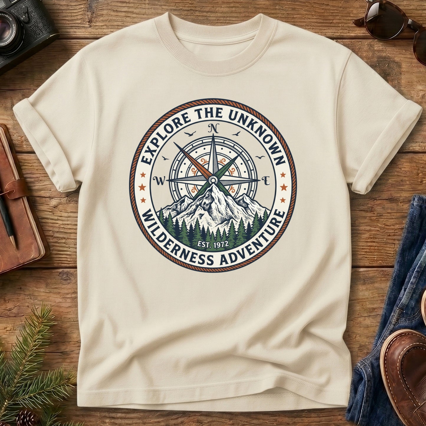 Explore the Unknown Wilderness Tee