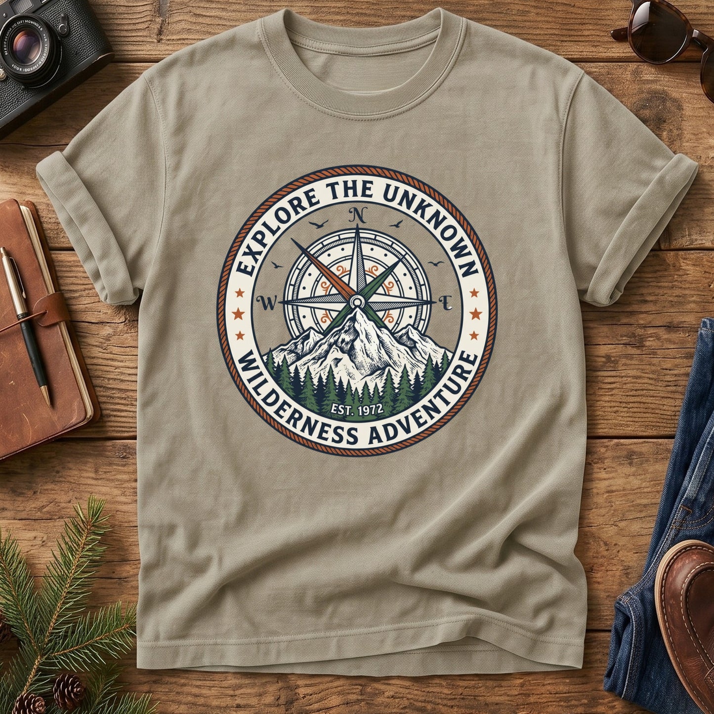 Explore the Unknown Wilderness Tee