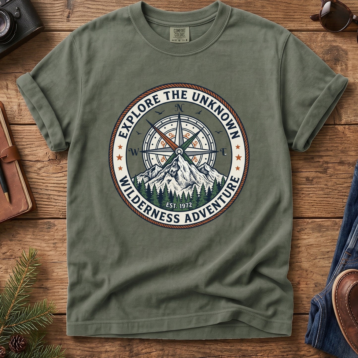 Explore the Unknown Wilderness Tee