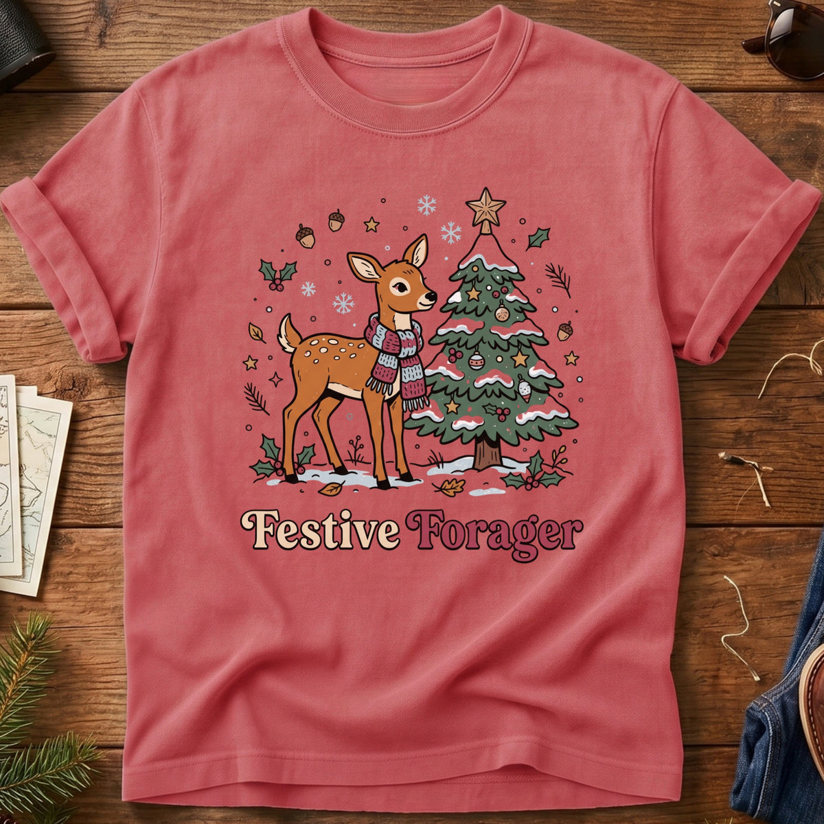 Festive Forager Tee – graphic tee, view 9