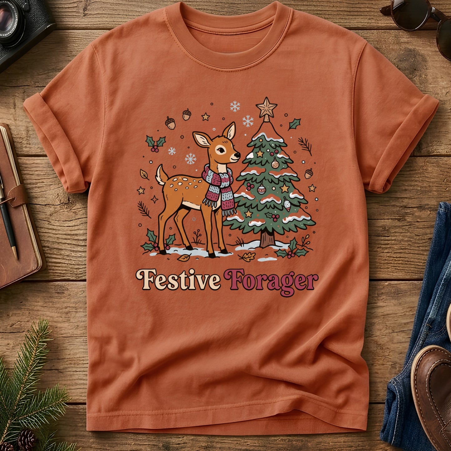 Festive Forager Tee – graphic tee, view 10