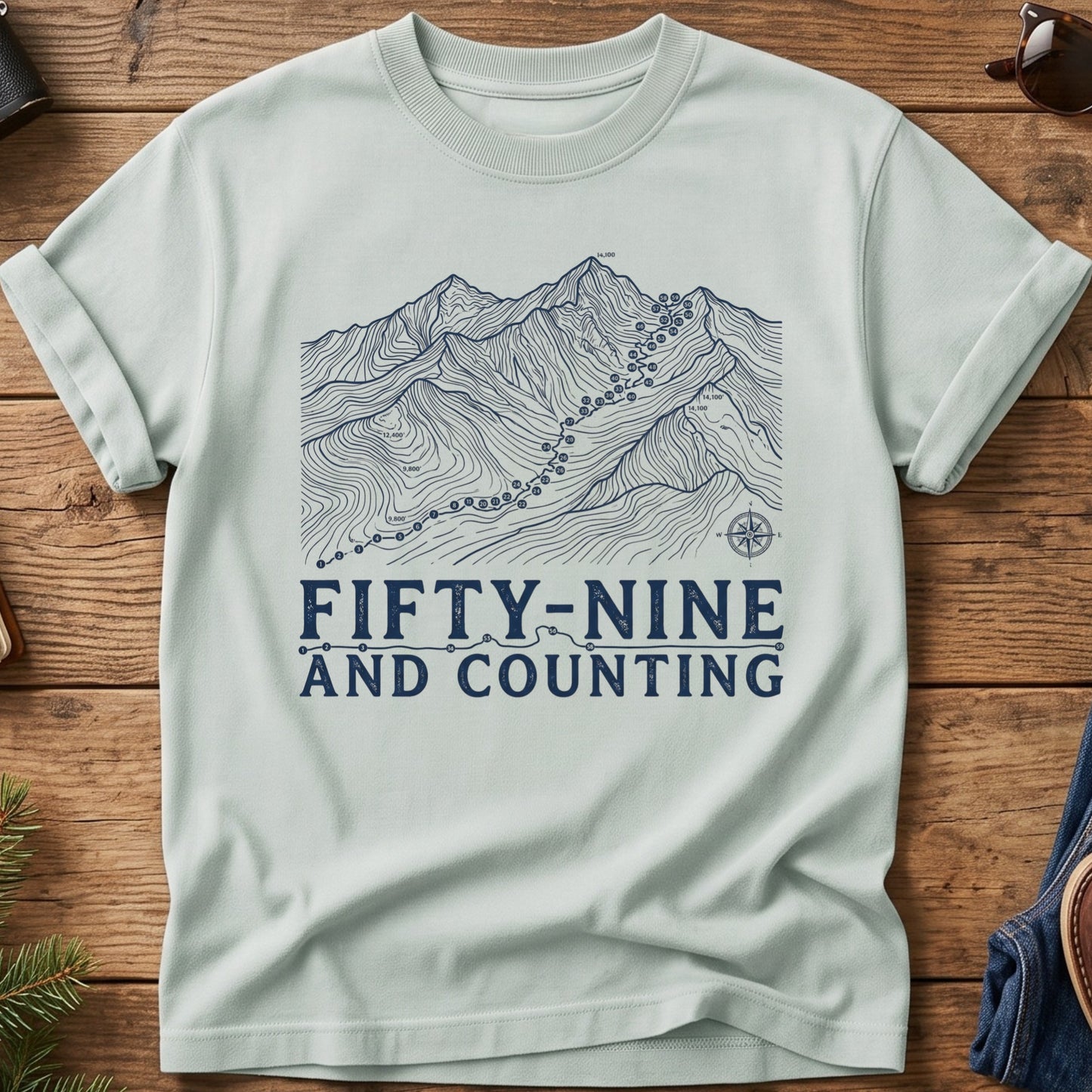 Fifty-Nine and Counting Tee