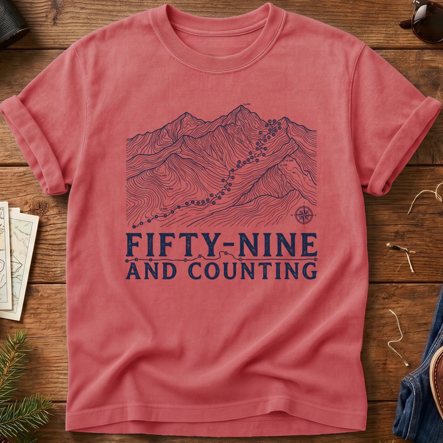 Fifty-Nine and Counting Tee