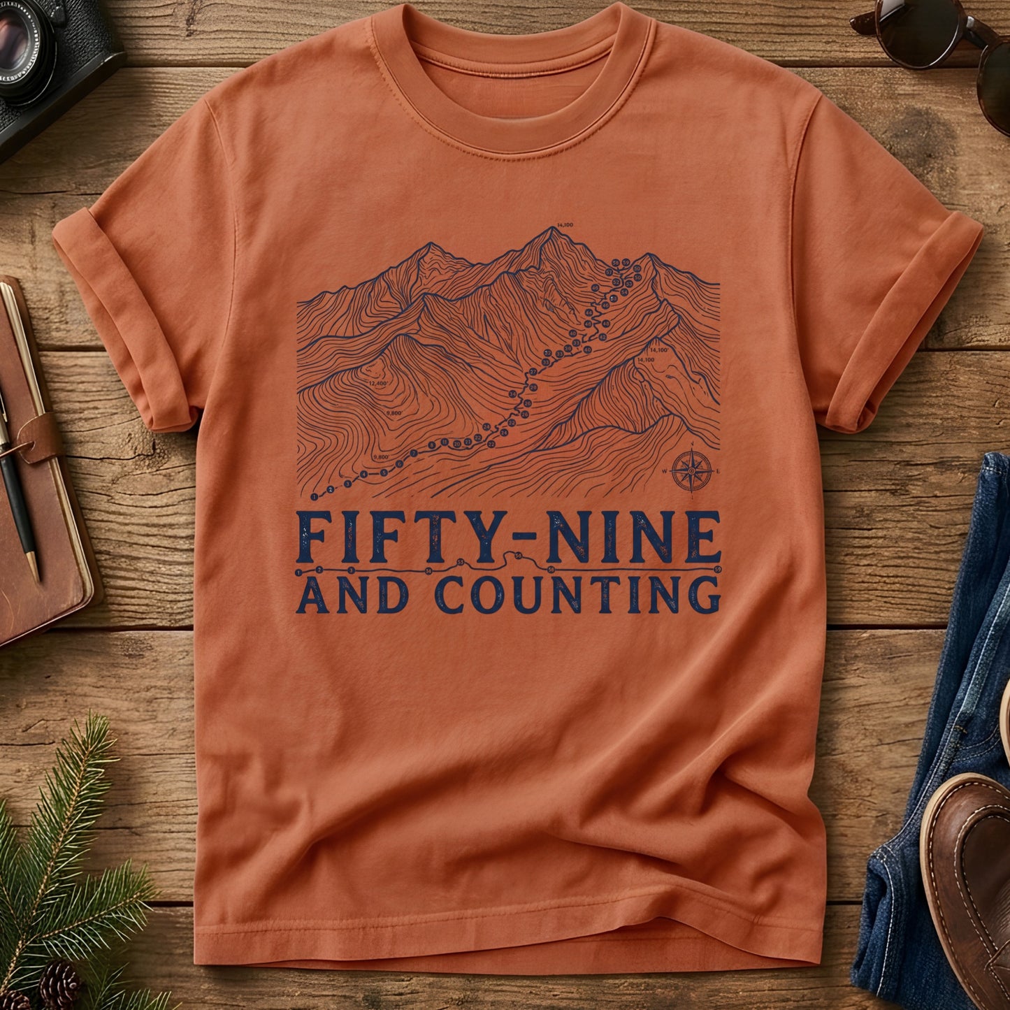 Fifty-Nine and Counting Tee