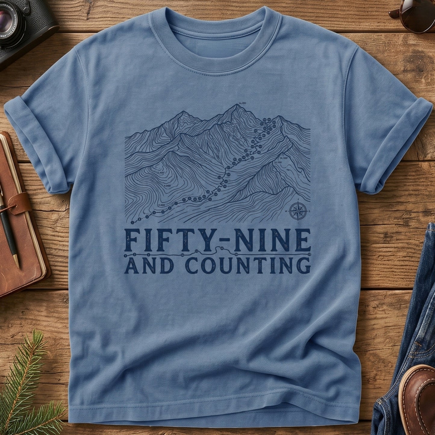 Fifty-Nine and Counting Tee